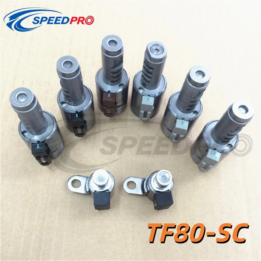 TF80SC Transmission Solenoid For Aisin TF80SC 6AT Volvo Peugeot Citroen Opel AF40 Solenoid Assembly