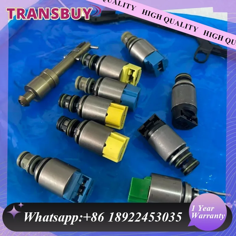 11PCS ZF 6HP21 6HP28Transmission Solenoid  6HP26 6HP19 6HP34  1068298046 Fits For GEN2 For BMW Audi