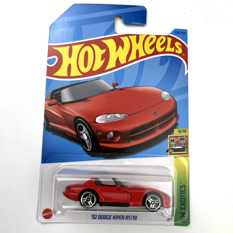 2024-218 Hot Wheels Cars 92 DODGE VIPER RT/10 1/64 Metal Die-cast Model Toy Vehicles