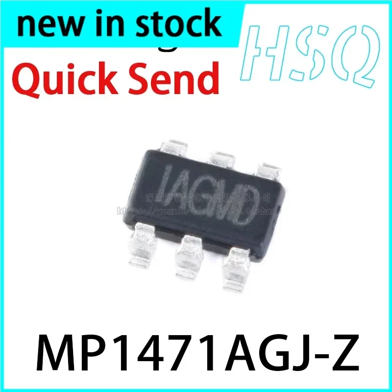 1-5PCS Chip MP1471AGJ-Z TSOT23-6 Synchronous Step-down Converter DC-DC Chip