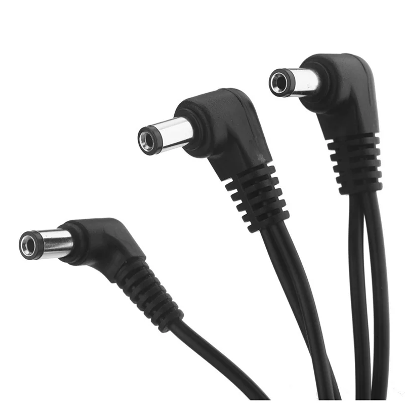 【RECOMENDAR】5X 3 Ways Electrode Daisy Chain Harness Cable Copper Wire For Guitar Effects Power Supply Adapter Splitter