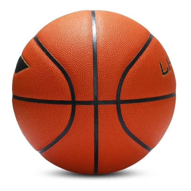 LI-NING LBQK033-1 Professioneller Basketball aus Mikrofaser für drinnen und draußen, OctoGrip, rutschfest, hoher Sprung, Team-Trainingsball