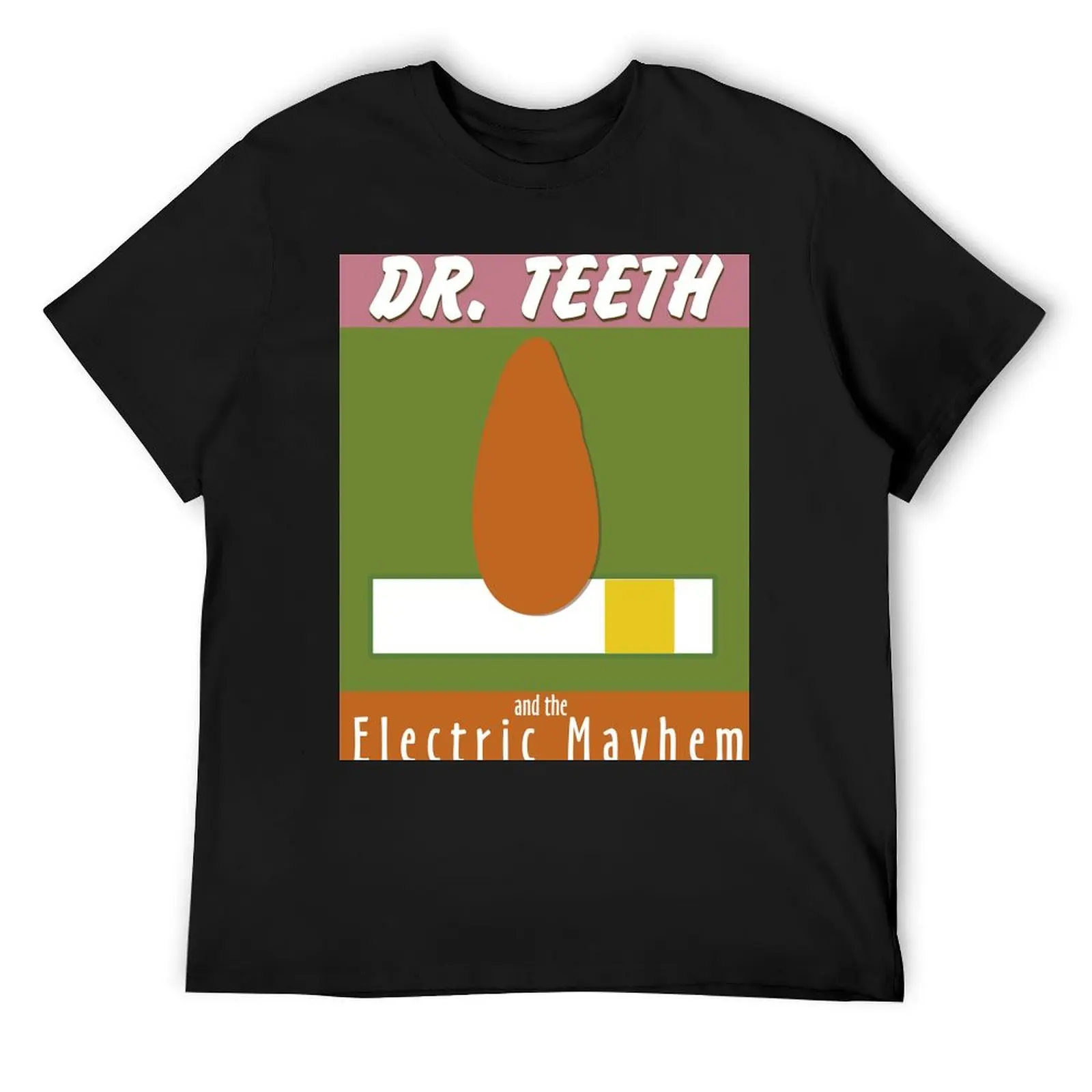 

Dr. Teeth & the Electric Mayhem T-Shirt blacks summer top shirts graphic sweat oversized t shirts for men