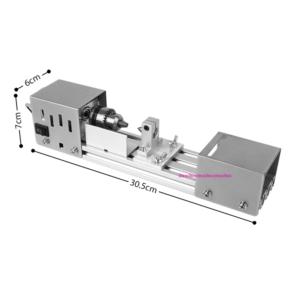 Miniature Buddha Pearl Lathe Buddha Pearl Grinding Polishing Rotary Tool DIY Woodworking 12-24V Mini Wood Lathe Machine