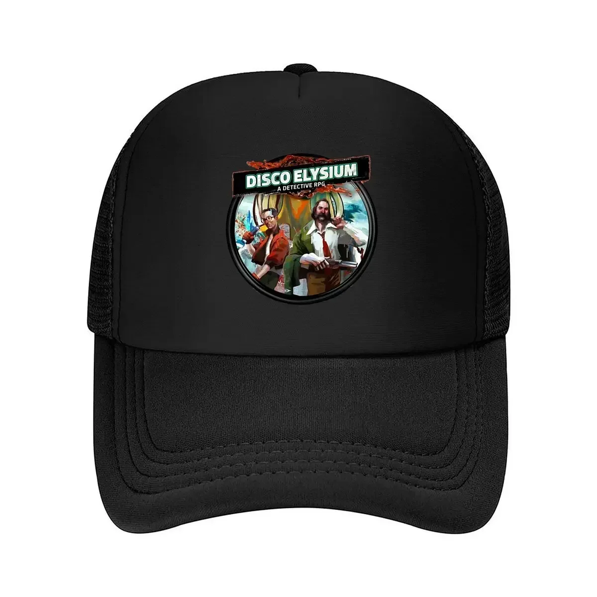 2026 Disco Elysium Gaming - Inspired, Detective RPG Design Mesh Baseball Cap