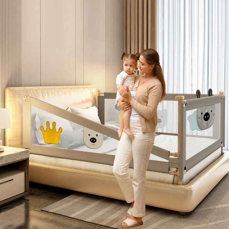 Sicurezza per bambini, recinzione per letto portatile, protezione per telaio, protezione per letto per bambini, guide per letto laterali pieghevoli per adulti per bambini