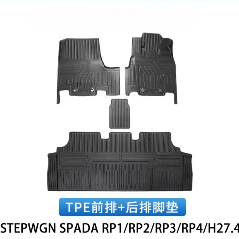 

Custom 3D TPE Car Floor Mat RHD For Honda STEPWGN SPADA RP1 RP2 RP3 RP4 H27.4 2015-2022 Waterproof Non Slip Carpet Car Foot Mat