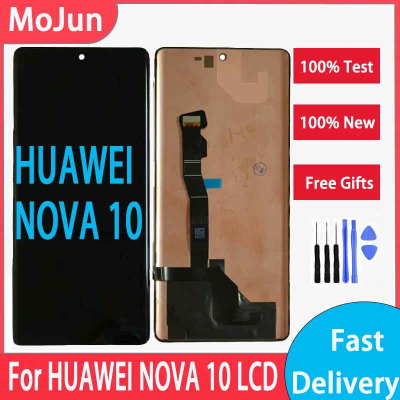 OLED Display For HUAWEI NOVA 10 OLED Display Touch Screen Digitizer Assembly For NOVA 10 small flaws OLED Screen Replacement