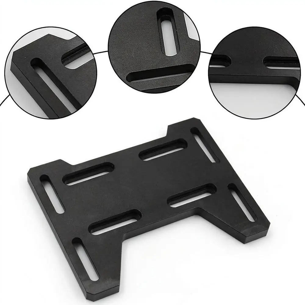 Sturdy Aluminum Engine Mount Adapter For Go Kart Off Road Vehicle Adjustable Motor Support Plate With Screws