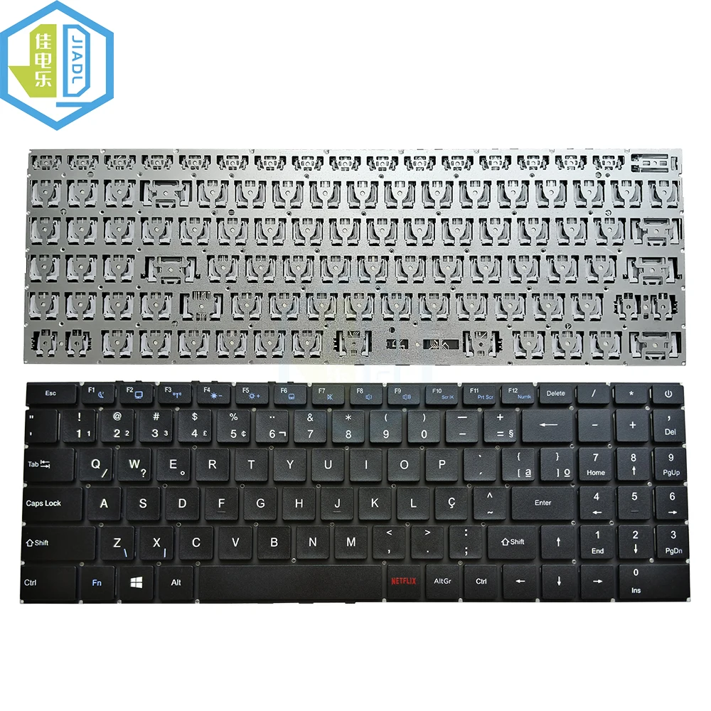 

BR Brazilian No Backlit Laptop Keyboard for MB3302001 PRIDE-K4592 XS330-4 XM330M NE15A1 NE15A1LKC54F-SA NETFLIX Laptop Keyboard