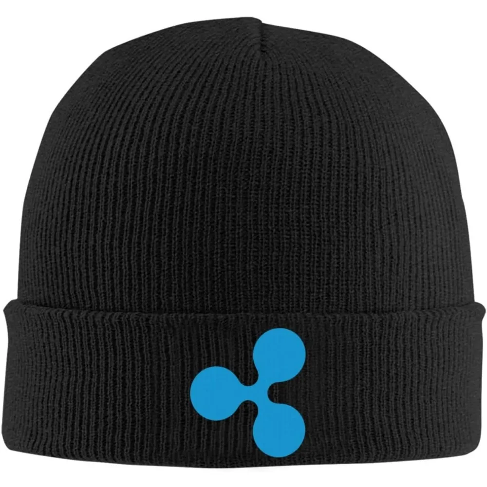 

Шапки-бини Ripple Xrp Вязаные шапки унисекс Шапки с полями с манжетами