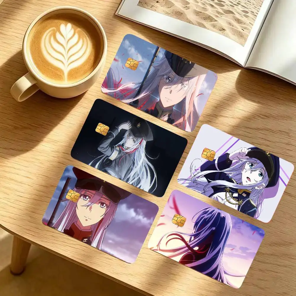 Vladilena Milize Animation Eight Six Art Print Credit Card Skin Waterproof PVC Bank Card Decal