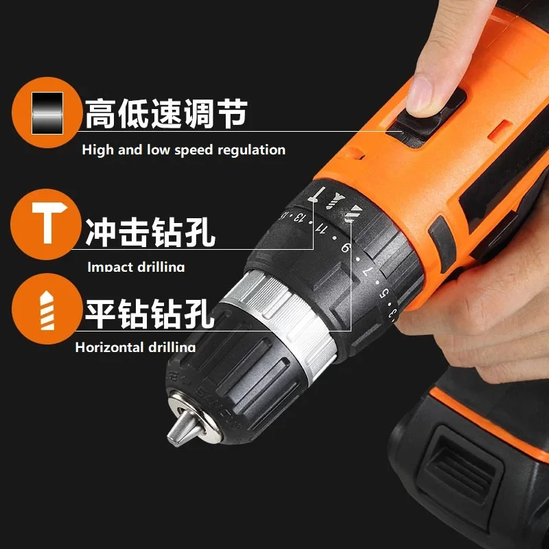 35 PCs Hardware manual tool combination tool impact electric drill tool set