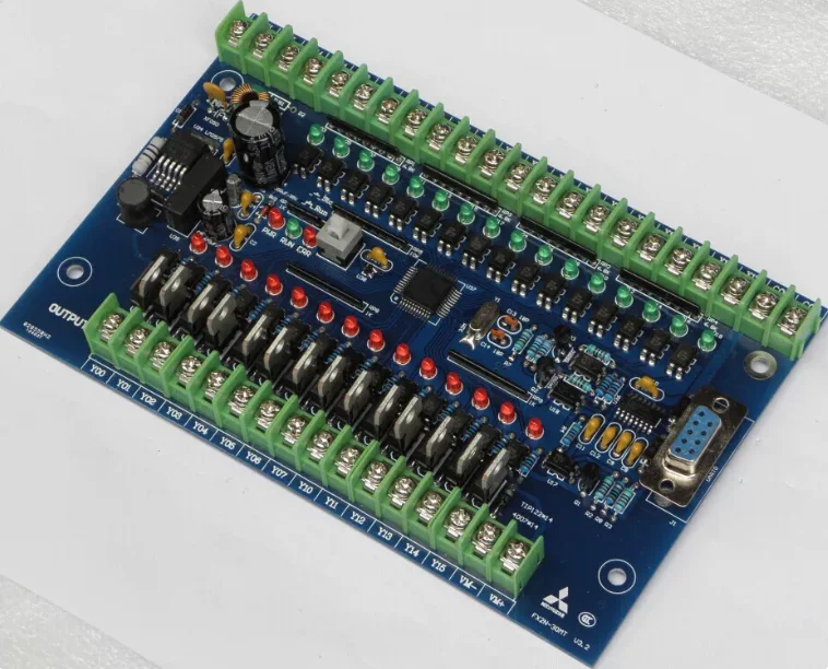 Industrial Control Board for FX2N-30MT Enhanced Version Programmable Controller with Online Monitoring PLC