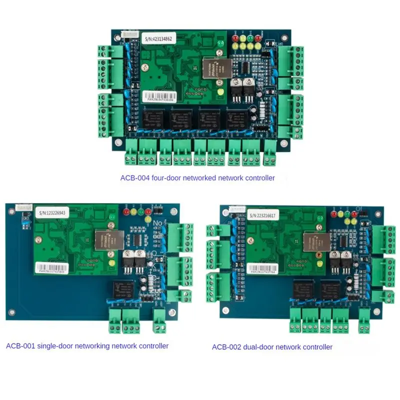 LXYB18B ACB-002 TCP/IP Network Wiegand 26 Entry Attendance Access Panel Control Board For 2 Doors Durable