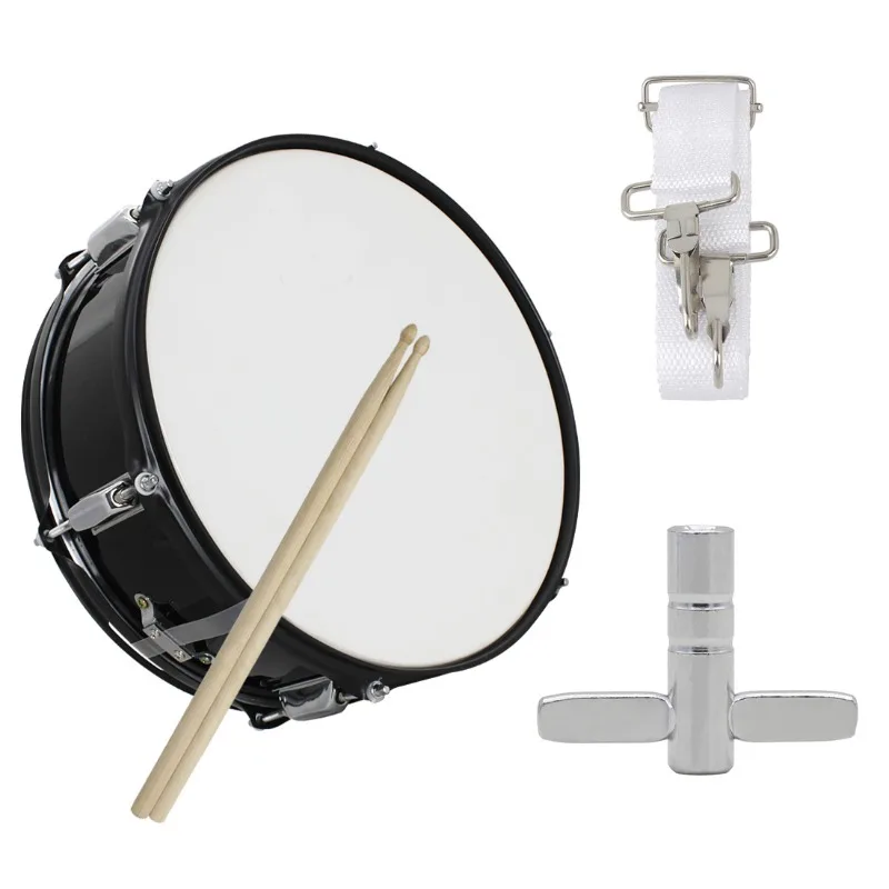 Small Military Drum, Children's Student Drum Team, Drum Brigade, Stainless Steel Marching Drum, Western Percussion Instrument