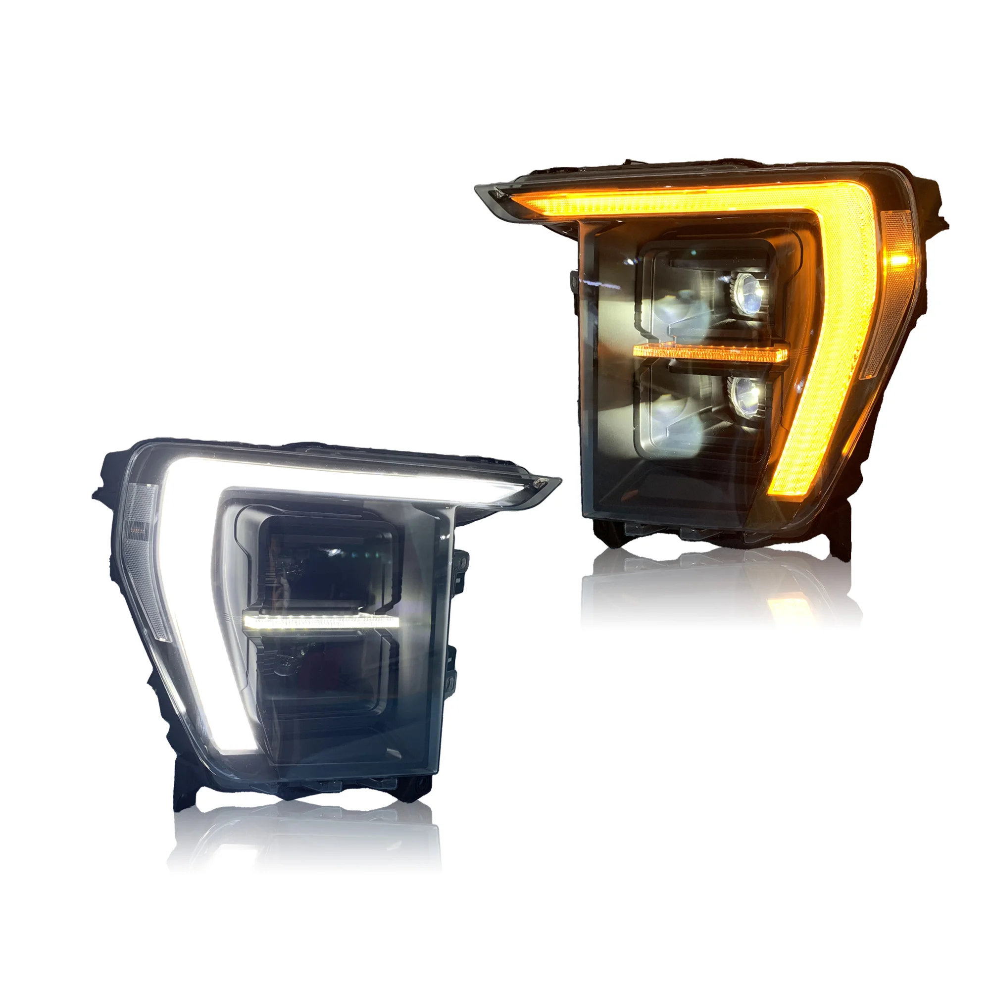 포드 F150 2021년식 이후 P702 14세대용 풀 LED 라이트 헤드램프 (방향지시등 어셈블리 포함)