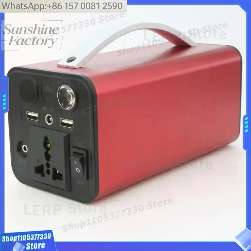 high quality 200W Solar Generator Battery Charger 45000mAh Portable Solar Power Station Outdoor Energy Power Supply Inverter