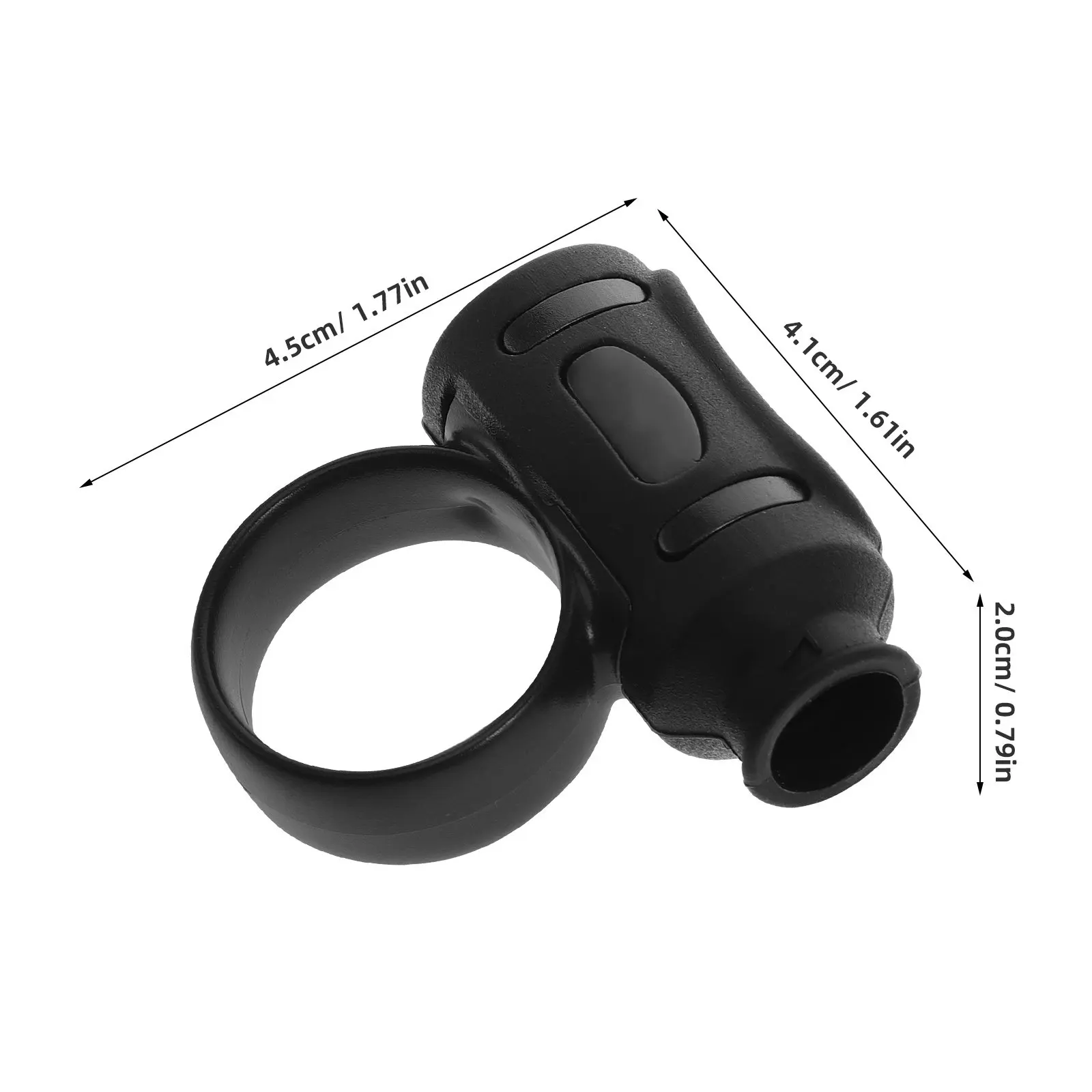1 Pair Drum Stick Control Ring  7A/7B Drum Stick Control Aid Bar Gig Drumstick Clip Band Control Finger Controller Holder Ring