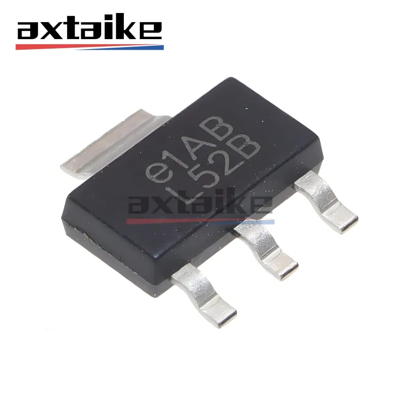 10PCS LM3940IMPX-3.3 L52B SOT-223 LM3940 LM3940IMP-3.3/NOPB 1A Low Dropout Regulator For 5V to 3.3V 3v3 Conversion IC SMD