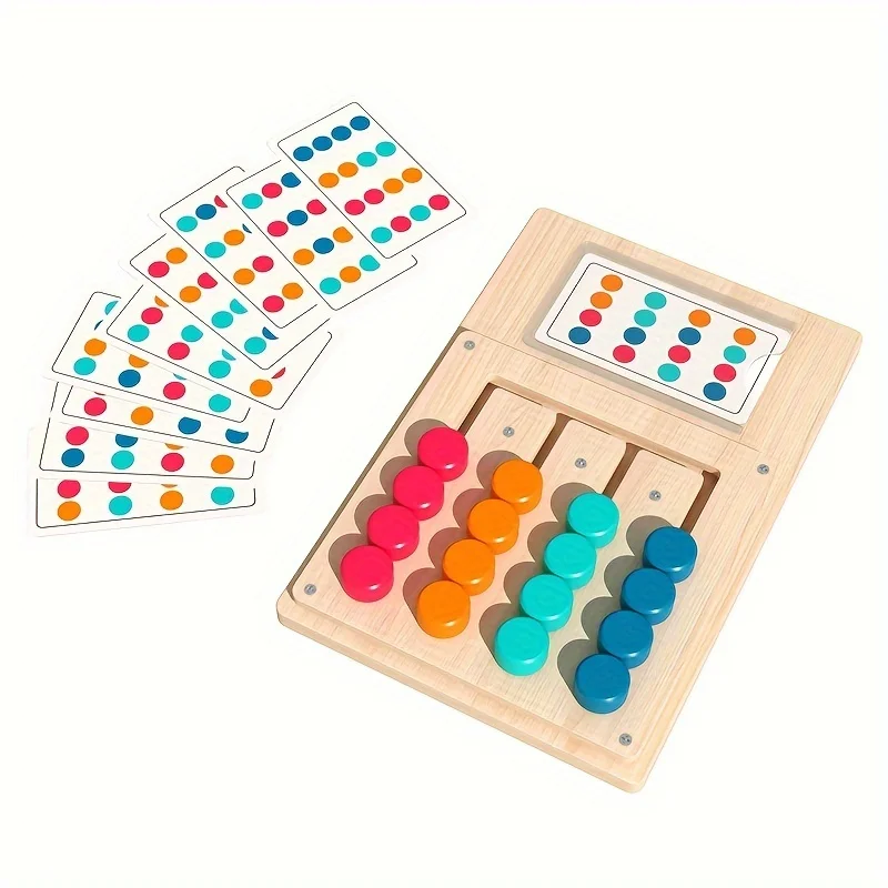 Montessori cor de madeira forma correspondência cognição aprendizagem jogo tabuleiro estimular precoce crianças cérebro lógica pensando desenvolver brinquedos
