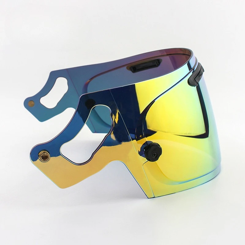 لعدسات خوذة ARAI مطلية بالكهرباء شفافة عالية نقل الضوء العدسات المقواة RX7X XD NE0 VX GX