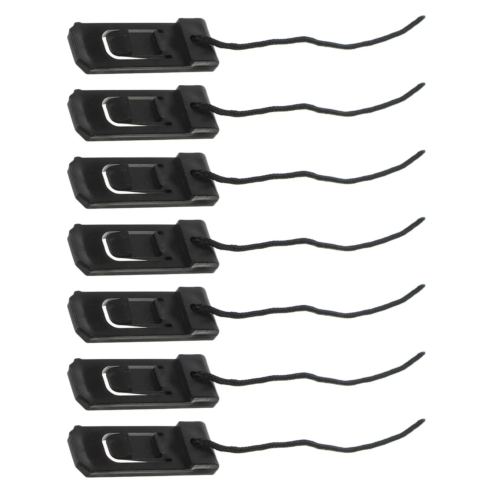 7Pcs Detachable Paddle Board Fin Clips – Nylon Snap-Lock Center Fin Replacement for SUP Stabilization & Efficient Paddling