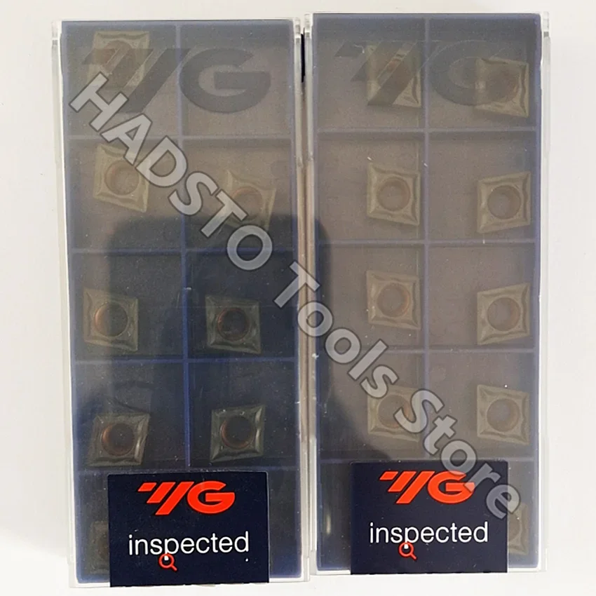 CCMT09T304-UF YG3010 YG3020 CCMT09T304-UF CCMT09T304 CCMT32.51 YG-1 YG CNC كربيد إدراج تحول إدراجات للصلب والحديد الزهر #2