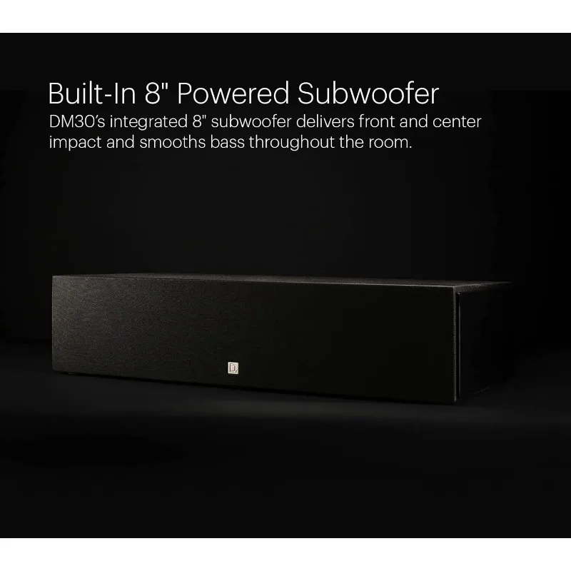 مكبر صوت Dymension DM30 ذو قناة مركزية رائدة، مجموعة 5 محركات - (4) مكبر صوت متوسط المدى مقاس 4 بوصات و(1) مكبر صوت مقاس 1 بوصة، #3