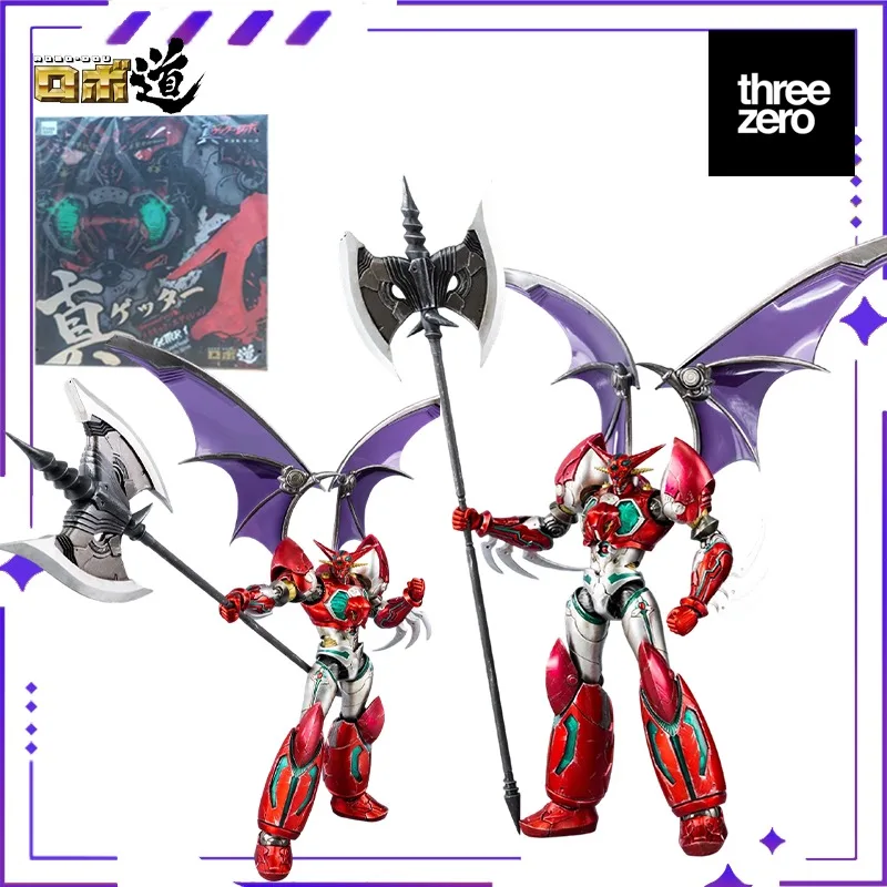 [Disponibile] 3AThreezero Robot originale ROBO Daozhengaita L'ultimo giorno del mondo: Zhengaita No.1 Colore metallo Finito Mech Modello ToyGift