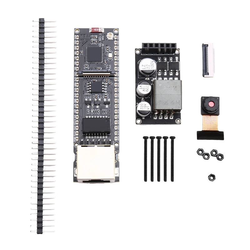 ESP32-S3 ETH Cam Ethernet Development Board Poe SD Camera Compatible For Raspberry Pi Pico POE-ETH-CAM-KIT-OV5640