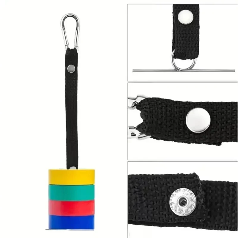 1/4Pcs Adjustable Tape Holder Waist Hanging Hook Portable Electrical Tool for Electrician Belt Bag