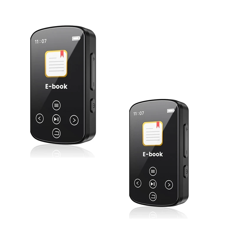 

Bluetooth MP3 Player Portable Sport Back Clip Music Player Hifi Sound Sports Player 1.5 Inch Screen With FM Radio E-Book 32G