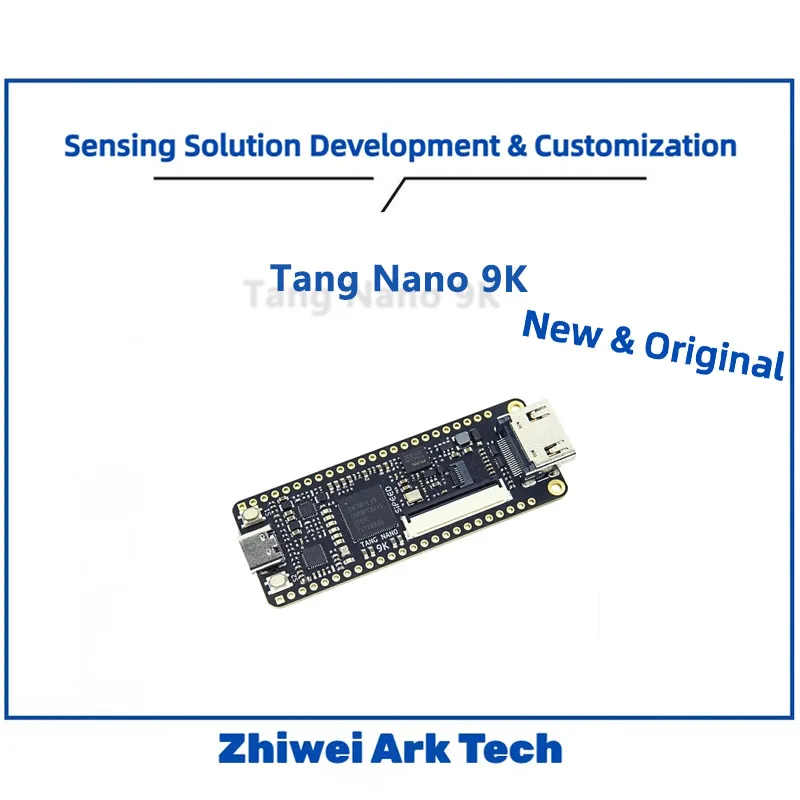 

Плата дев Tang Nano 9K FPGA | 8640 LUT, RISC-V софткор и HDMI для IoT/встраиваемых проектов