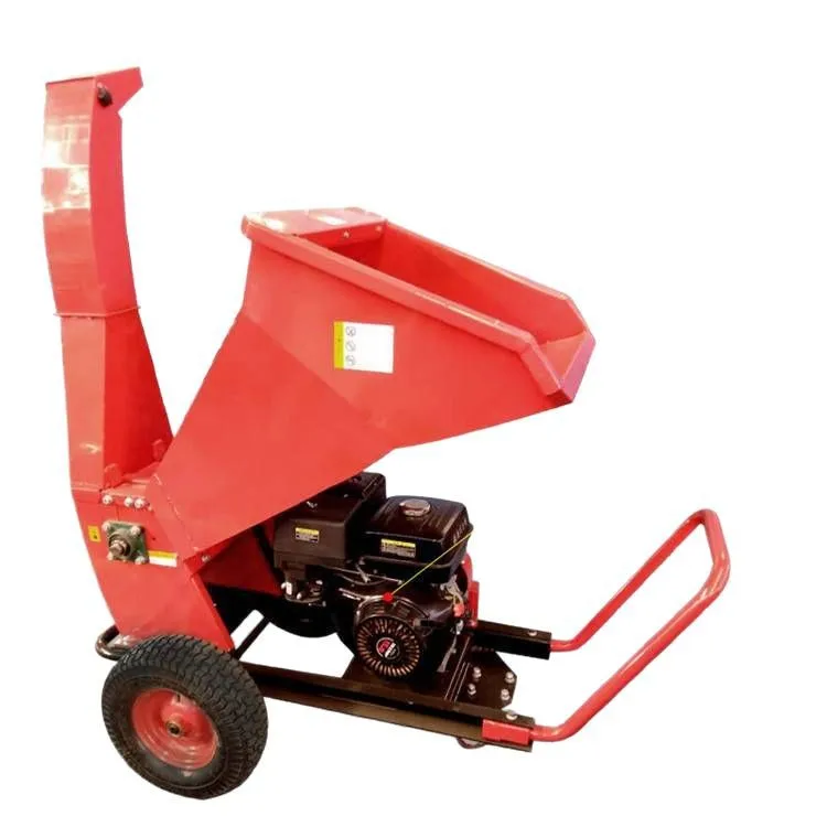High-Power Portable Branch Shredder Convenient Garden Tree Crusher with Engine Core for Wood Material