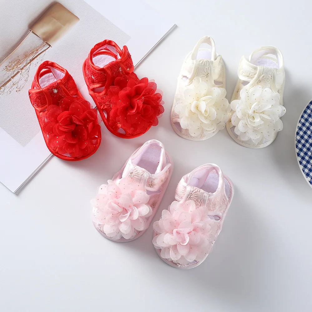 

Baby Girl Bowknot Princess Shoes Toddler Soft Sole Walking Shoes Headband Set Newborn Baby Soft Anti-slip Infant Hair Accessorie