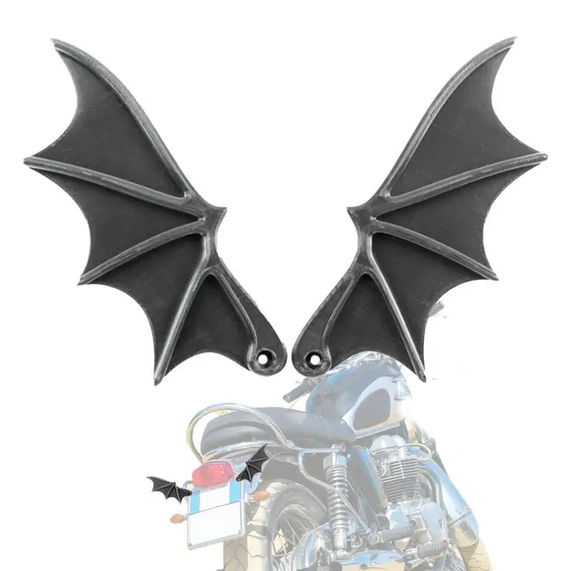 

Car License Plate Bat Wings Car Plates Tag License Plate Decor 2 Pcs Goth Car Decor License Plate Decoration Spooky Wings