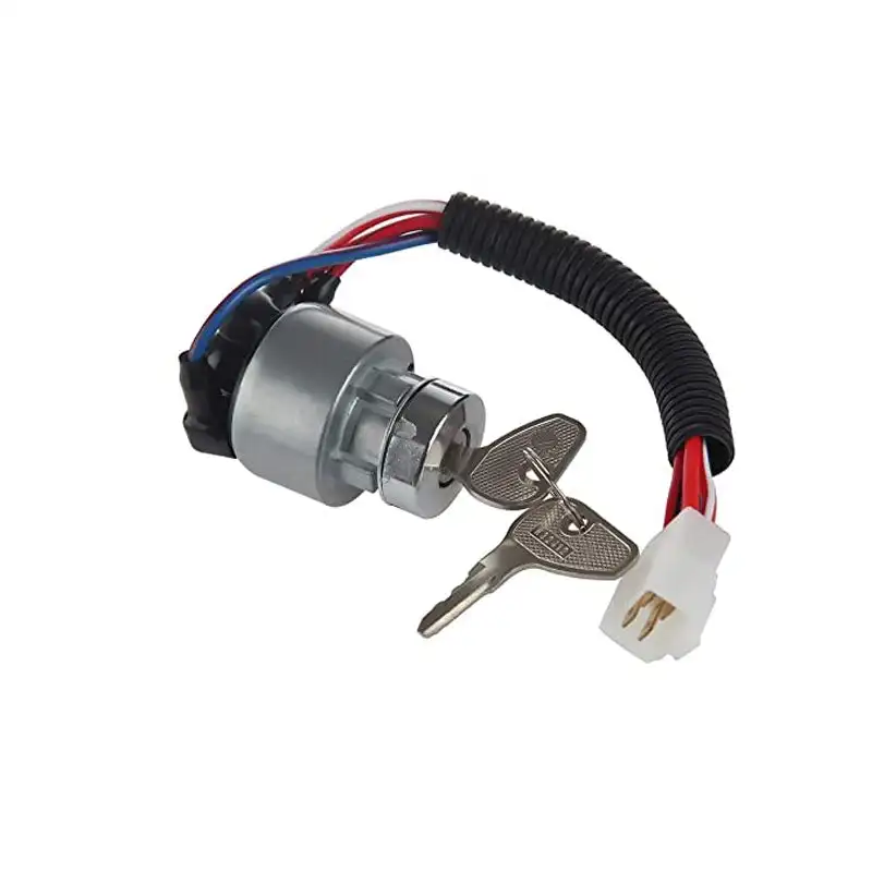 Ignition Starter Switch TC020-31820 TC020-31822 3 Position 5 Connection termial Compatible with Kubota B2150 M6800 MX4700F