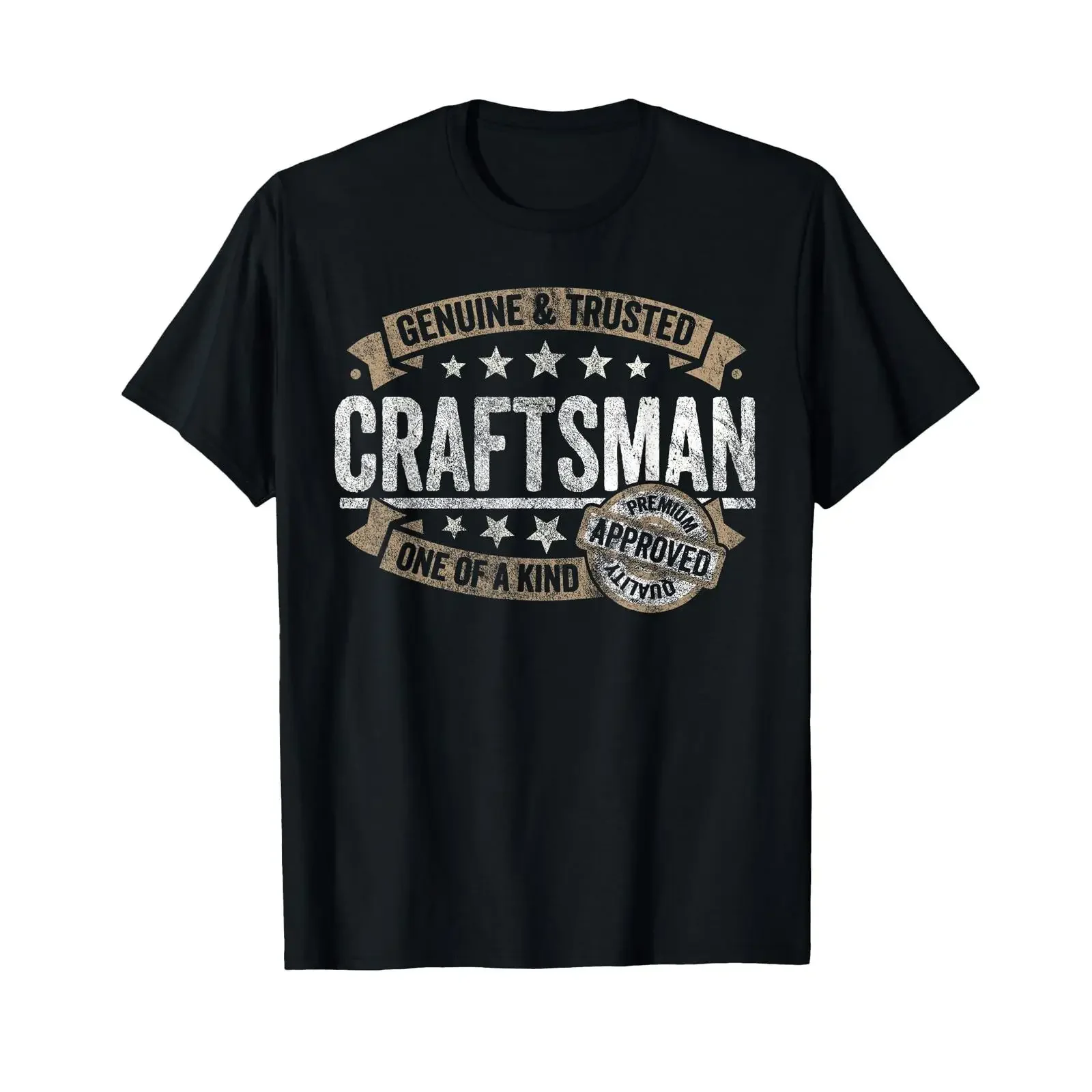 Футболка Craftsman Geschenk: винтажная, дышащая, комфортная, для повседневной носки, в стиле стритвир, с эффектом потертости, для профессионалов.