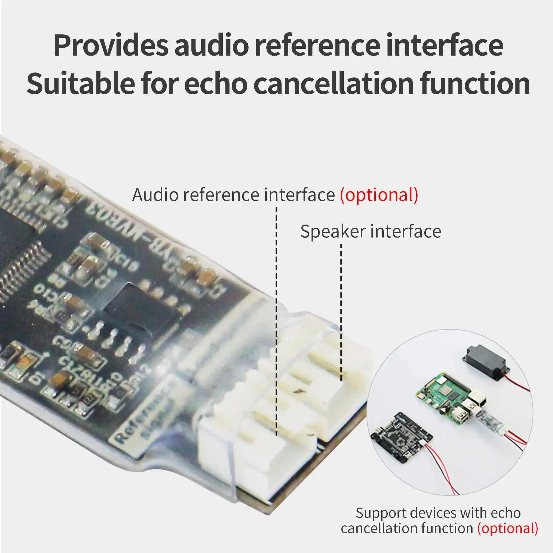 Sound Card USB Audio Interface External PH2.0 Microphone Audio Adapter for PC Laptop Raspberry Pi Jetson Board