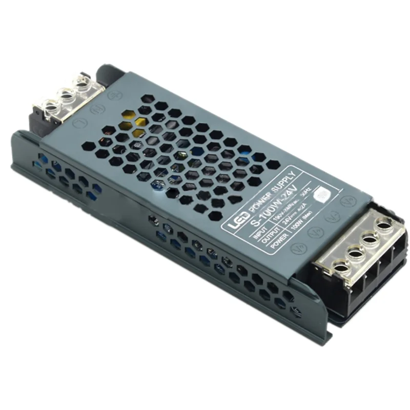 【Shop Now】DC 24V LED Light Strip Power Supply Low Voltage Light Strip Adapter Driver Linear Light Switching Power Supply