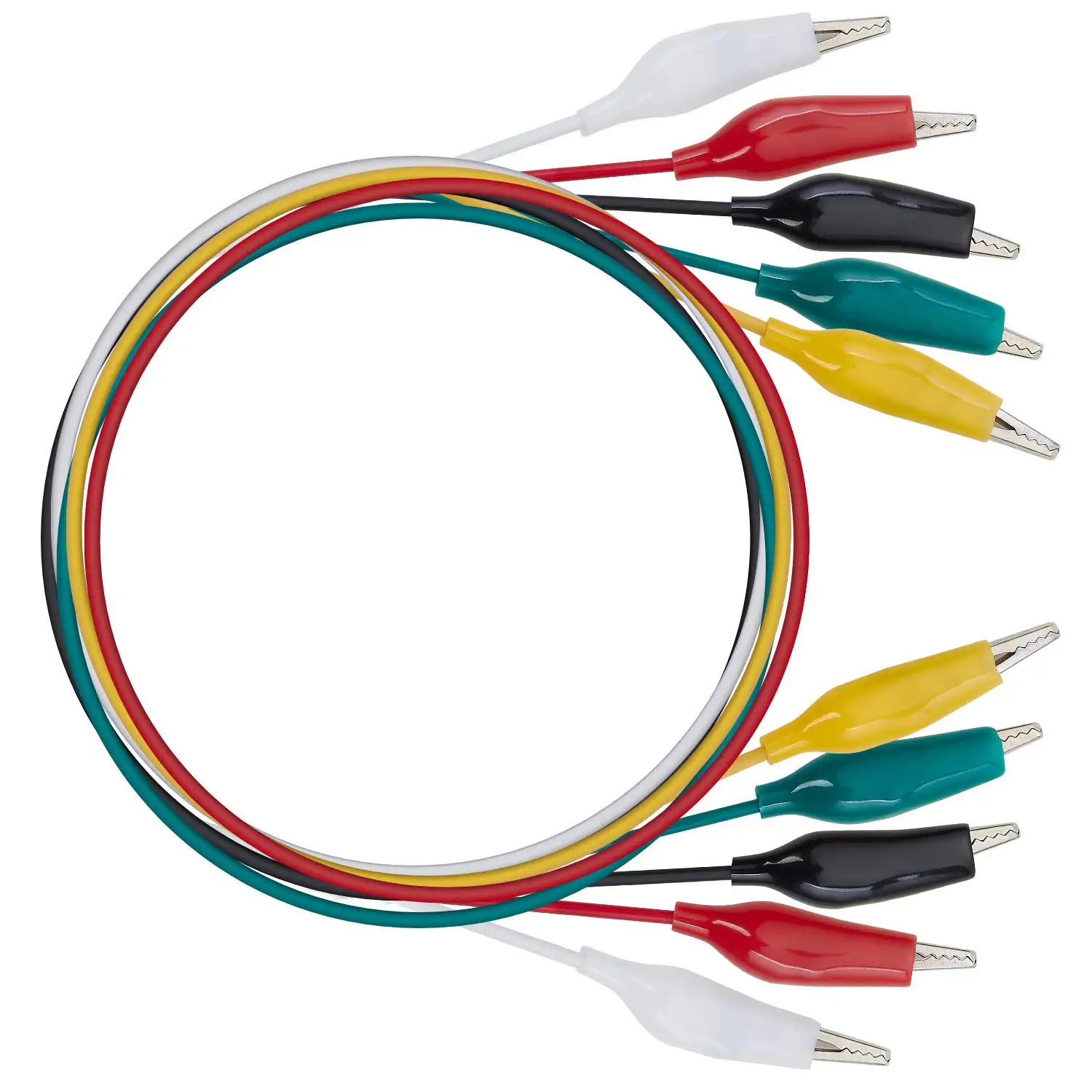 30cm 35mm Alligator Clips Electrical Test Leads