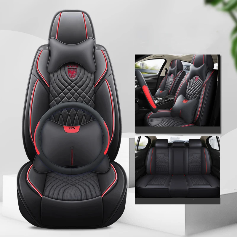 

Универсальные чехлы на автомобильные сиденья для Honda CRV Jazz Accord 7 8, Vezel Auto Accesorios, водонепроницаемые, четыре сезона, льняной