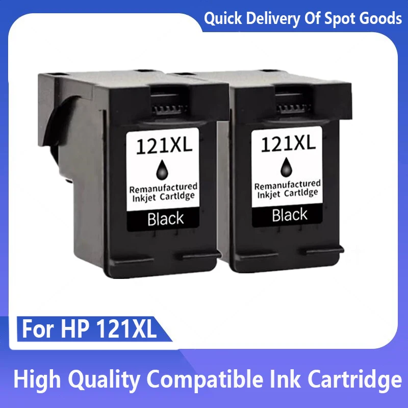 121XL Re-Manufactured For HP121 121 XL Ink Cartridge Compatible for HP Deskjet D2563 F4283 F2423 J4624 J4660 J4680