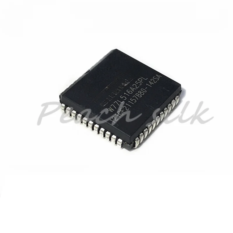 (5piece)W78C32CP-40 W77E58P-25 W77L516A25PL PLCC44  New microcontroller chip, memory IC