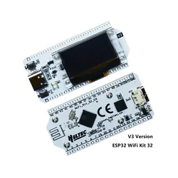 ESP32 WiFi Kit 32 V3 versión nueva placa de desarrollo, pantalla OLED azul de 0,96 pulgadas, IoT para Arduino sin función LoRa