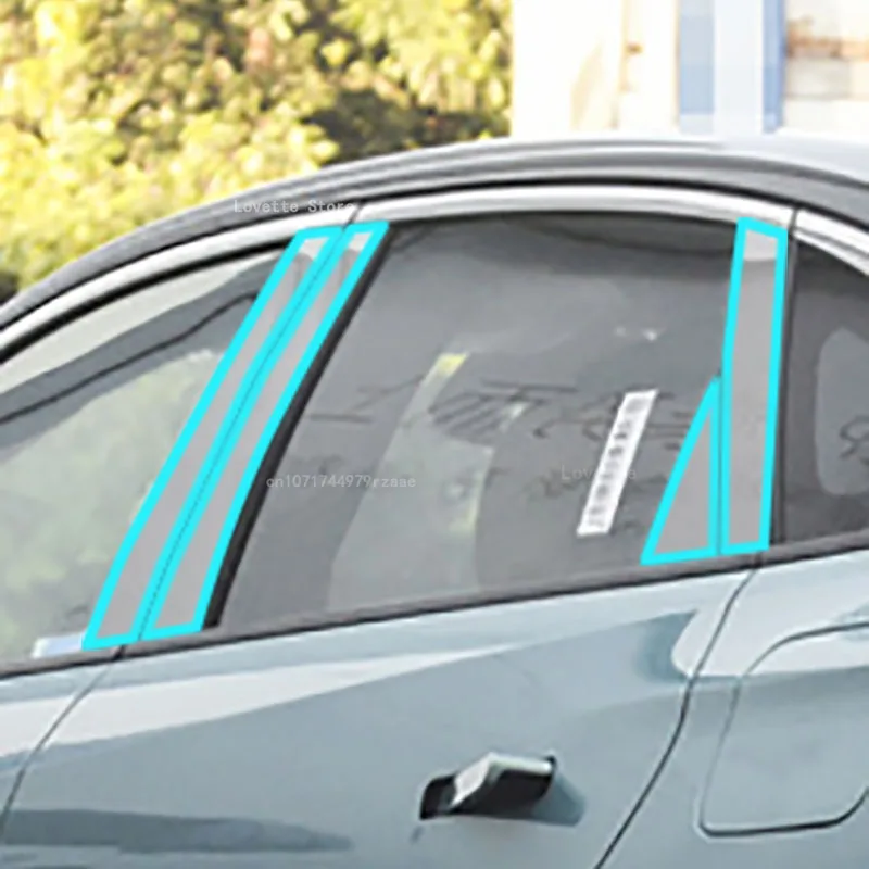 

For GEELY GALAXY L6 2024 TPU Car Interior Gear Dashboard Protective Film Transparent Anti-scratch Accessories