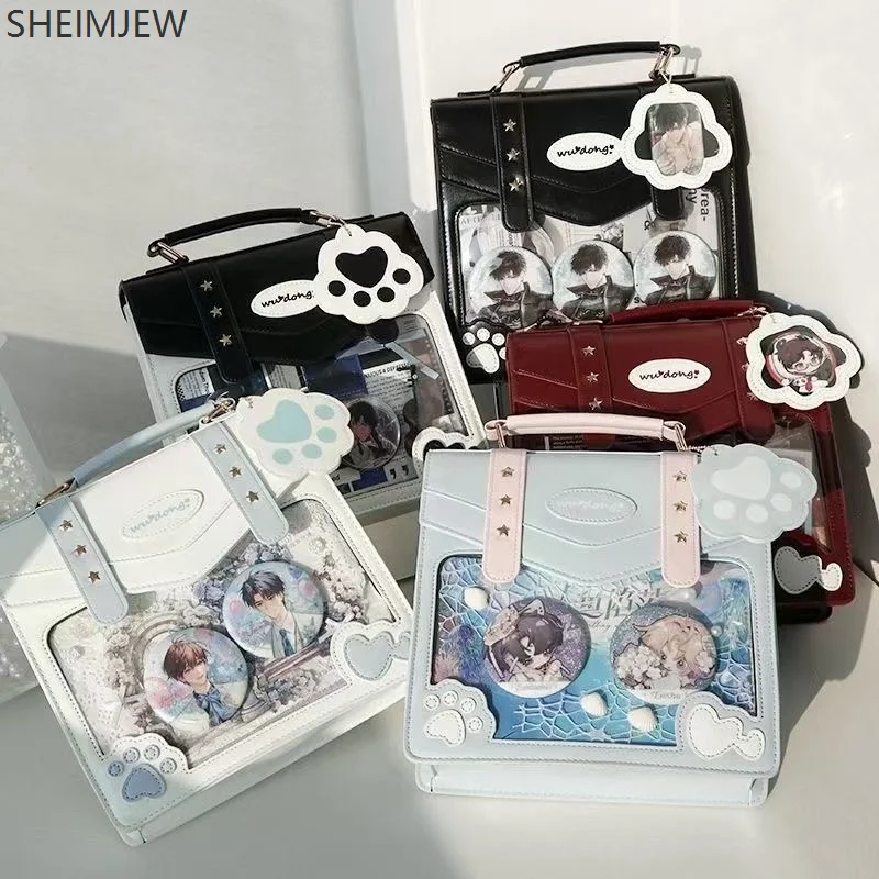 

Y2k Jk Uniform Shoulder Messenger Bag Two-dimensional Cosplay Fashion Cute Doll Kawaii Millet Bag Cute Girls Daily Backpack 2025