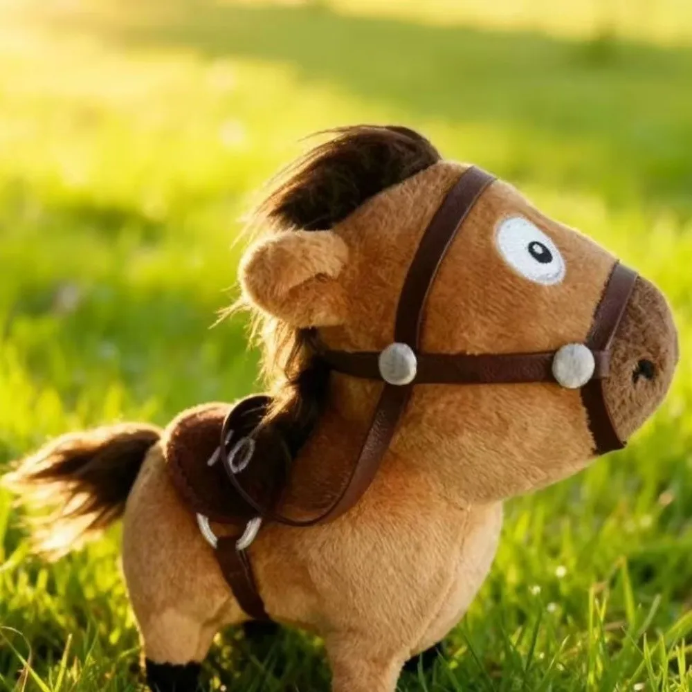 Mascot Pony Bag Pendant Good Luck Chinese Style Stuffed Animal Keyring 2026 Year of the Horse Fluffy Zodiac Pony Figurine