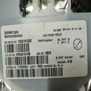 10 adet/LW G6SP-EAFA-JKQL-1-Z yüksek güç 0.5W 3532 Hexapod beyaz LED